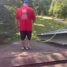 Cleaning a Roof in Ashland, VA 1