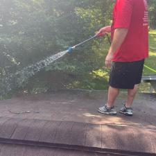 Cleaning a Roof in Ashland, VA 2