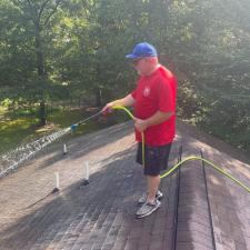 Cleaning a Roof in Ashland, VA 4