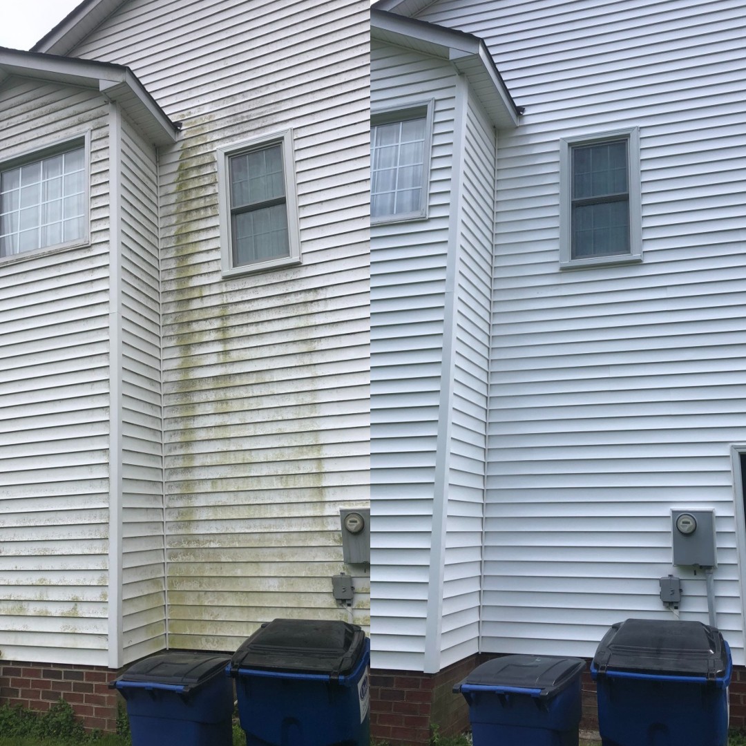 Exterior house cleaning mechanicsville VA b a