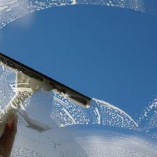 Exterior window cleaning