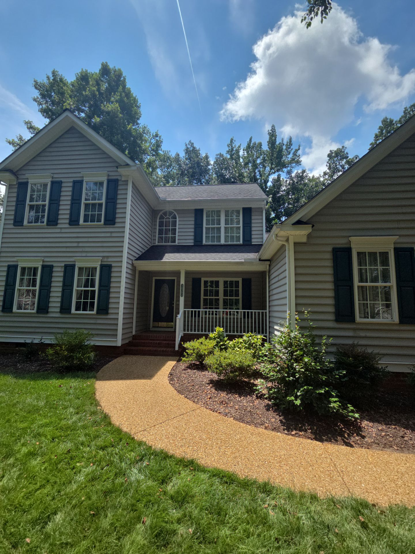 Rain From Above Pressure Washing Delivers Outstanding House, Shed, and Walkway Cleaning in Mechanicsville, VA Image