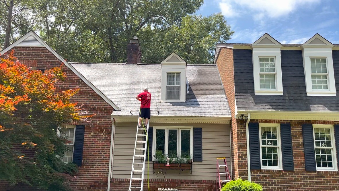 Rain from Above: Professional Roof Washing in Mechanicsville, VA Image